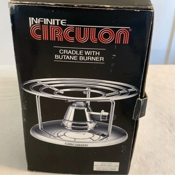 Circulon Cradle with Butane Burner Food Cooker Tabletop Stove Warmer Cater Party - Picture 8 of 10